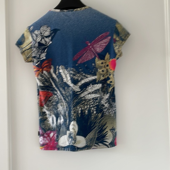 Roberto Cavalli Italian stretching top - Picture 6 of 9